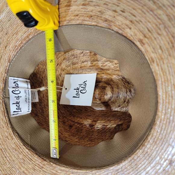 Lack of Color Western Wide Palma Palm Leaf Sun Hat - Picture 6 of 8